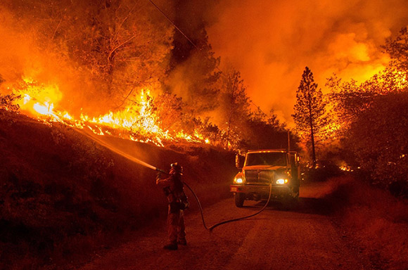 Combate contra incendio forestal Trajes NFPA para bombero Forestal